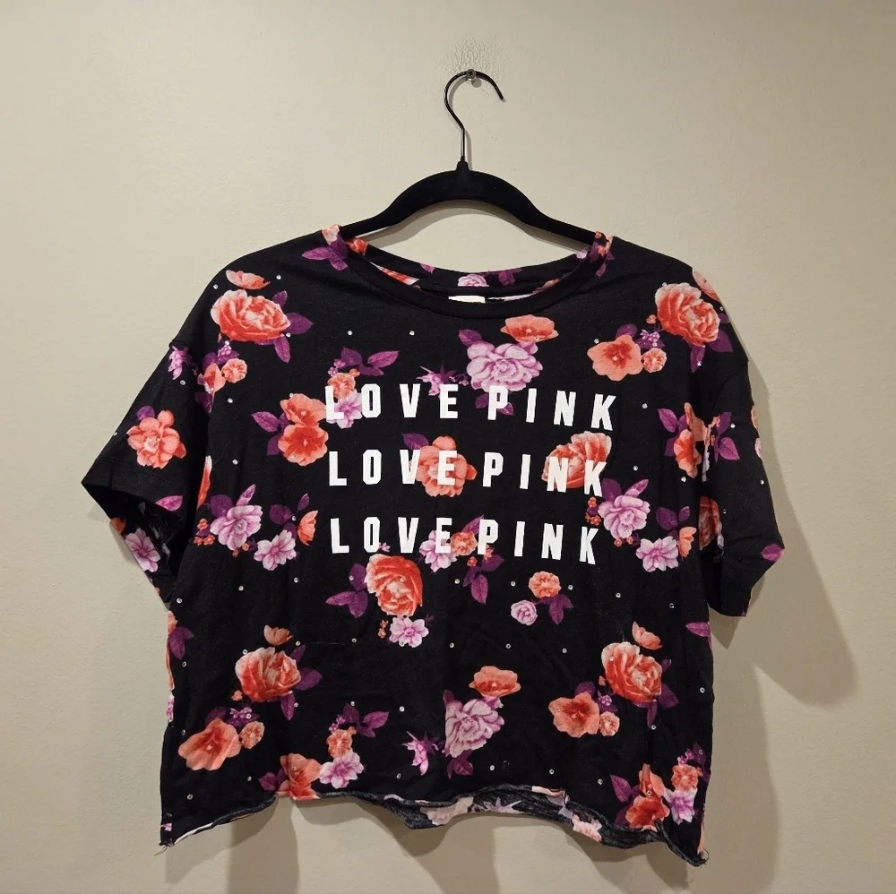 PINK Victoria's Secret Floral Women's Crop Top